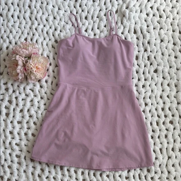 Alo Courtside Tennis Dress Pink Size L - Picture 1 of 9